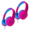 Contixo Premium Kids Headphones, Pink, 2PK KB2 Pink - alternate 1